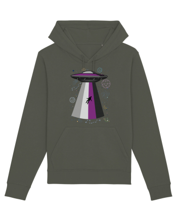 Ace Pride Ufo Asexual Lgbt Q Gaylien Khaki