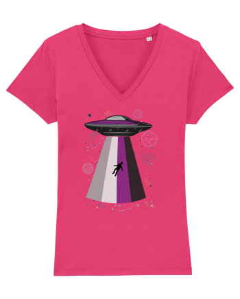 Ace Pride Ufo Asexual Lgbt Q Gaylien Raspberry