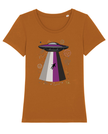 Ace Pride Ufo Asexual Lgbt Q Gaylien Roasted Orange