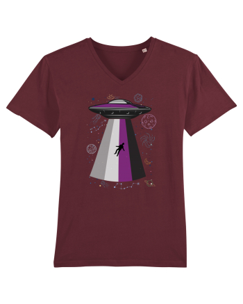 Ace Pride Ufo Asexual Lgbt Q Gaylien Burgundy