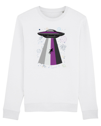 Ace Pride Ufo Asexual Lgbt Q Gaylien White