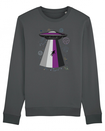 Ace Pride Ufo Asexual Lgbt Q Gaylien Anthracite