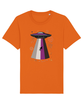 Ace Pride Ufo Asexual Lgbt Q Gaylien Bright Orange