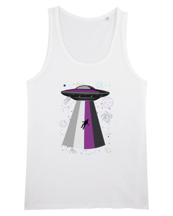 Ace Pride Ufo Asexual Lgbt Q Gaylien White