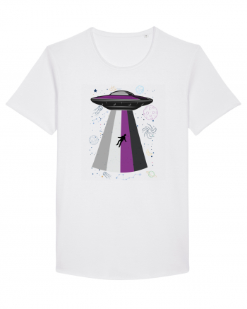 Ace Pride Ufo Asexual Lgbt Q Gaylien White