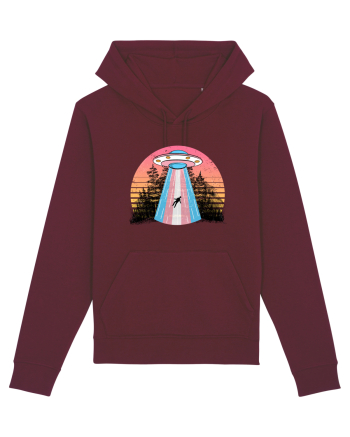 Alien Transgender Lgbt Q Gaylien Ufo Burgundy