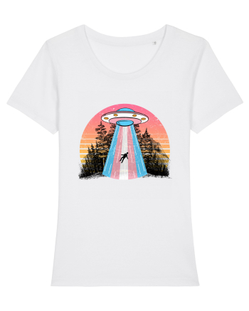 Alien Transgender Lgbt Q Gaylien Ufo White