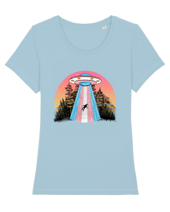 Alien Transgender Lgbt Q Gaylien Ufo Sky Blue