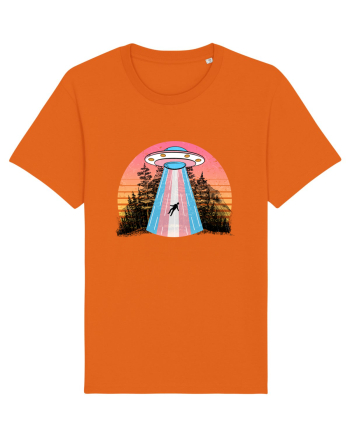 Alien Transgender Lgbt Q Gaylien Ufo Bright Orange