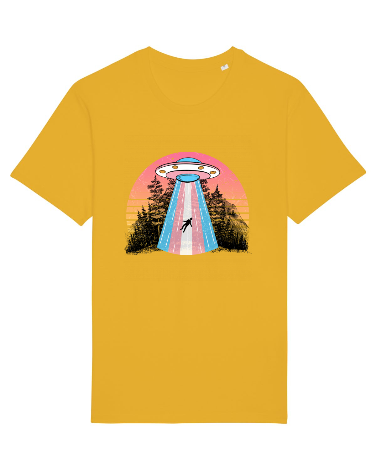 Tricou mânecă scurtă Unisex Rocker Spectra Yellow