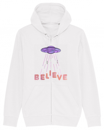 Alien Lover Ufo Believe Ufo's Day White