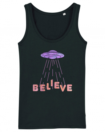 Alien Lover Ufo Believe Ufo's Day Black