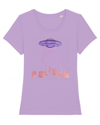 Alien Lover Ufo Believe Ufo's Day Lavender Dawn