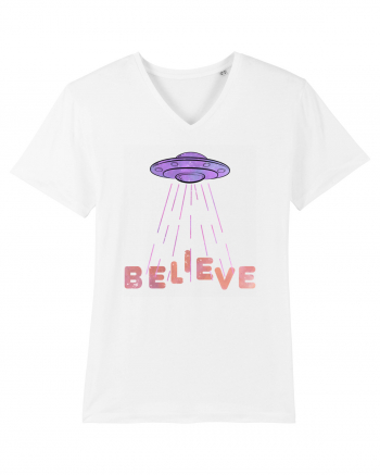 Alien Lover Ufo Believe Ufo's Day White