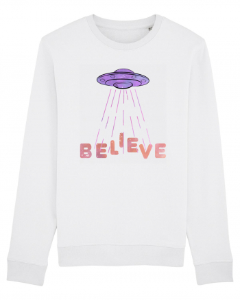 Alien Lover Ufo Believe Ufo's Day White