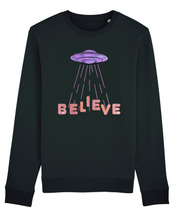 Alien Lover Ufo Believe Ufo's Day Black