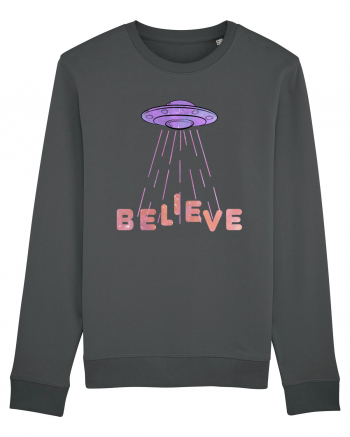 Alien Lover Ufo Believe Ufo's Day Anthracite