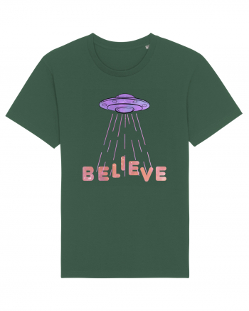 Alien Lover Ufo Believe Ufo's Day Bottle Green