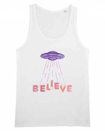 Alien Lover Ufo Believe Ufo's Day White