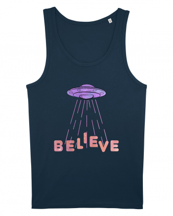 Alien Lover Ufo Believe Ufo's Day Navy