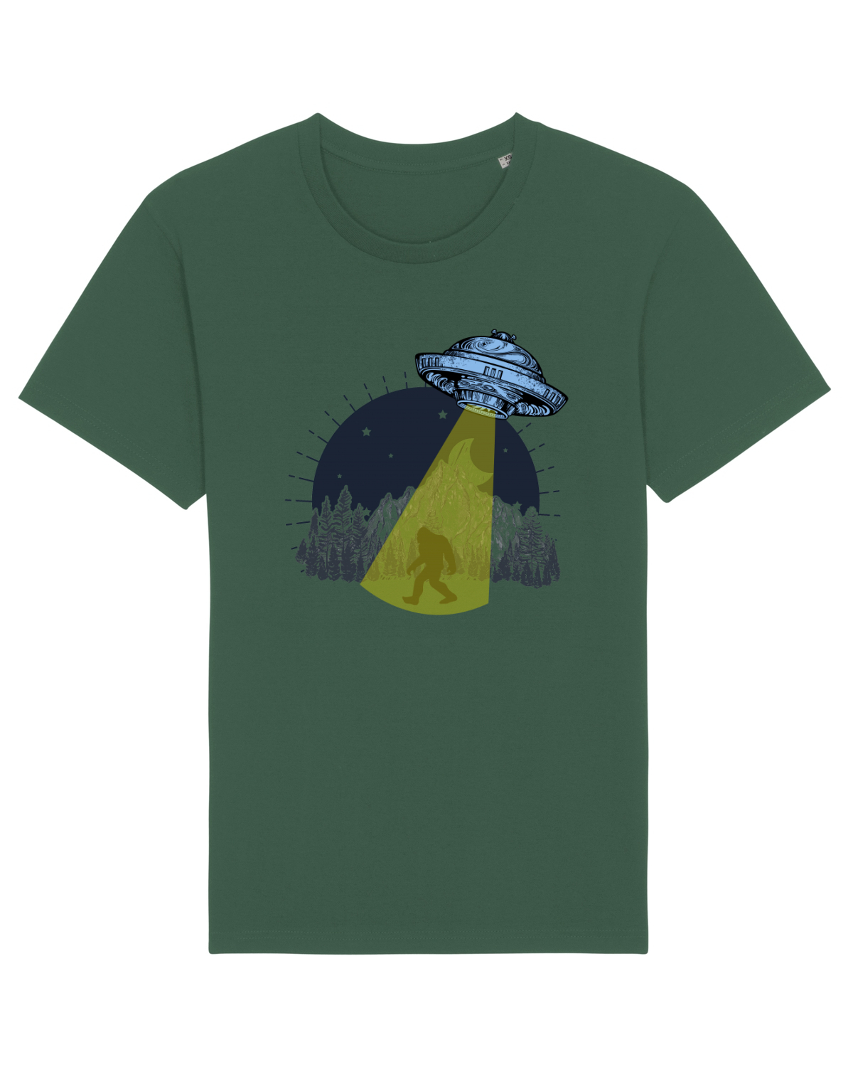 Tricou mânecă scurtă Unisex Rocker Bottle Green