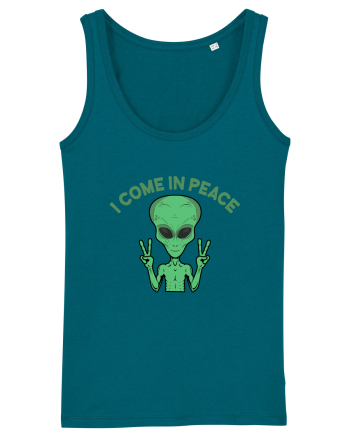 Cute Alien I Come In Peace Space Ocean Depth