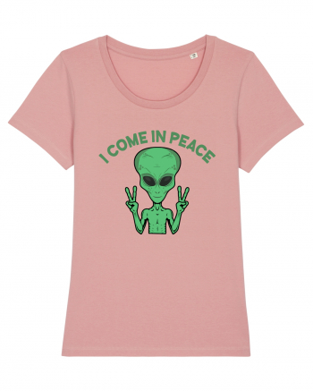 Cute Alien I Come In Peace Space Canyon Pink