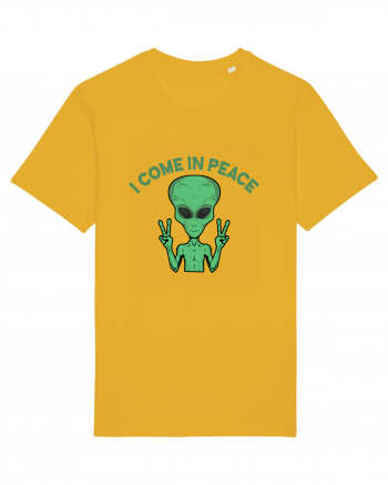 Cute Alien I Come In Peace Space Spectra Yellow