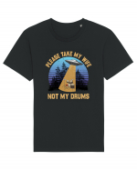 Please Take My Wife Not My Drums Tricou mânecă scurtă Unisex Rocker