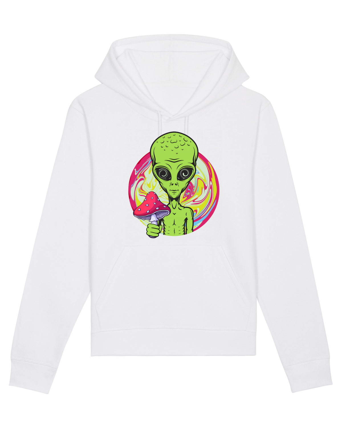 Hanorac Unisex Drummer White