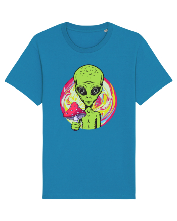 Edm Trippy Mushroom Alien Azur