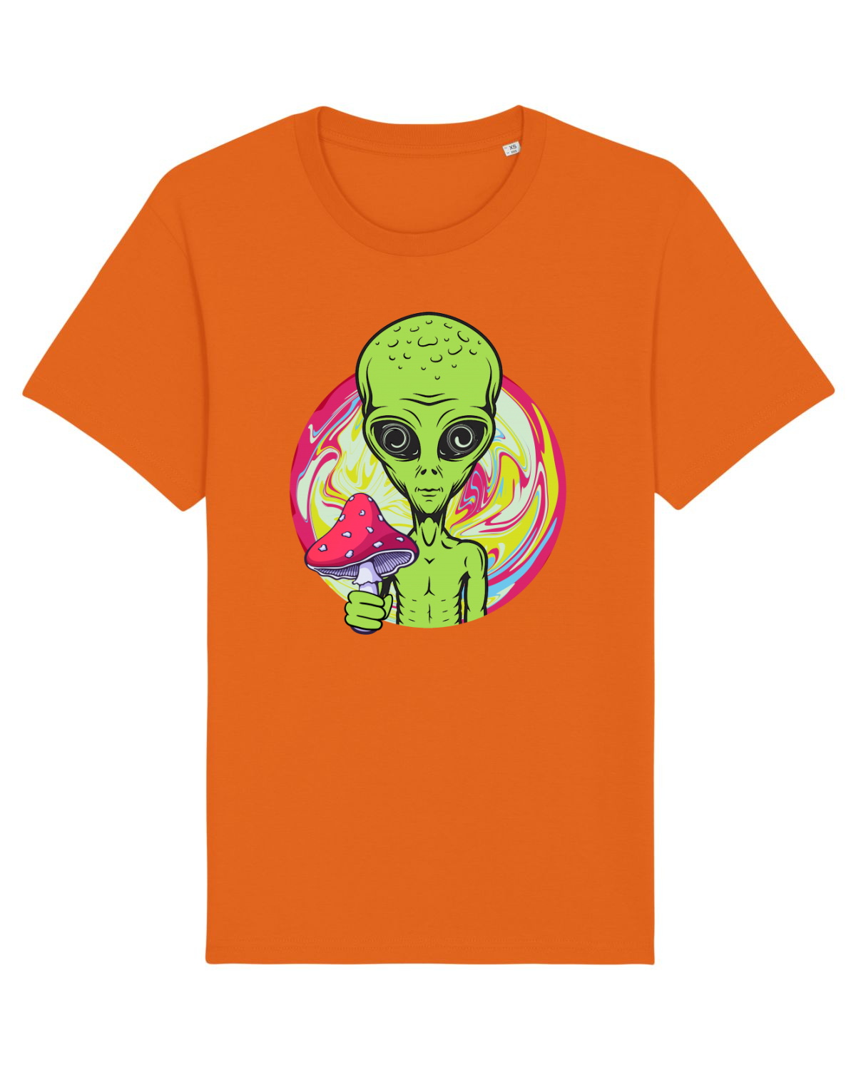 Tricou mânecă scurtă Unisex Rocker Bright Orange