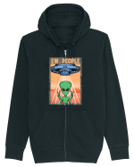 Ew People Alien Funny Ufo Vintage Hanorac cu fermoar Unisex Connector