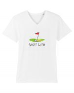 Golf Life Tricou mânecă scurtă guler V Bărbat Presenter