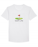 Golf Life Tricou mânecă scurtă guler larg Bărbat Skater
