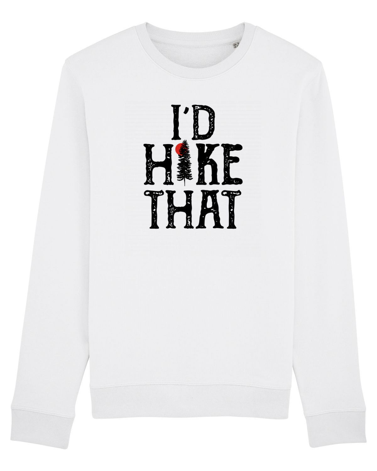 Bluză mânecă lungă Unisex Rise White