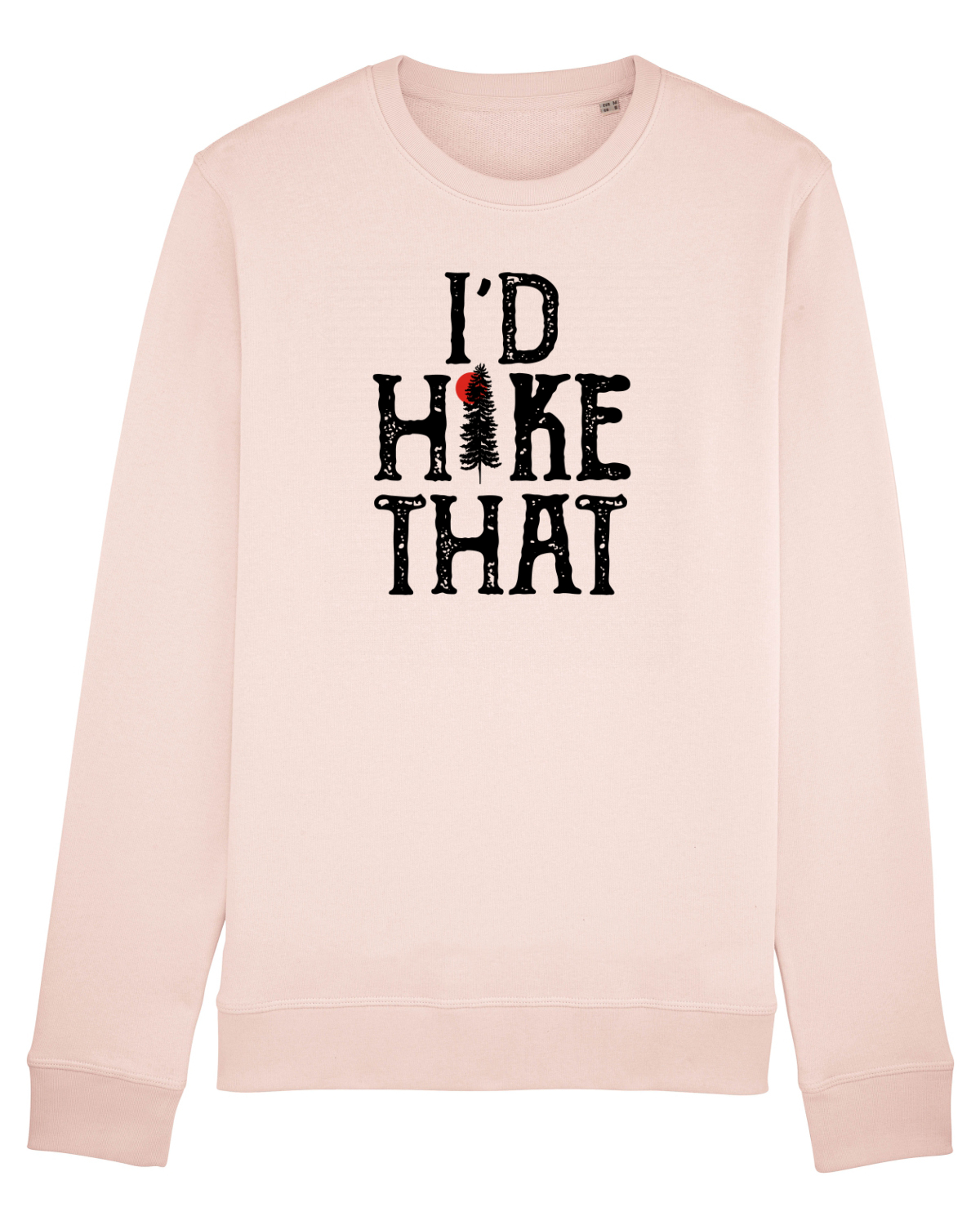 Bluză mânecă lungă Unisex Rise Candy Pink