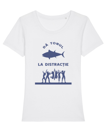 Dă Tonul la Distracție White