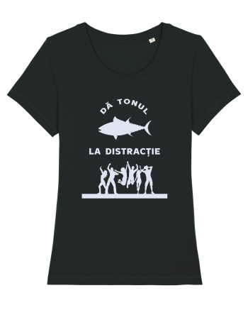 Dă Tonul la Distracție - white Black