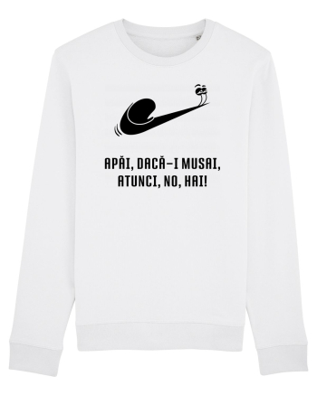 Just do it slowly - negru White