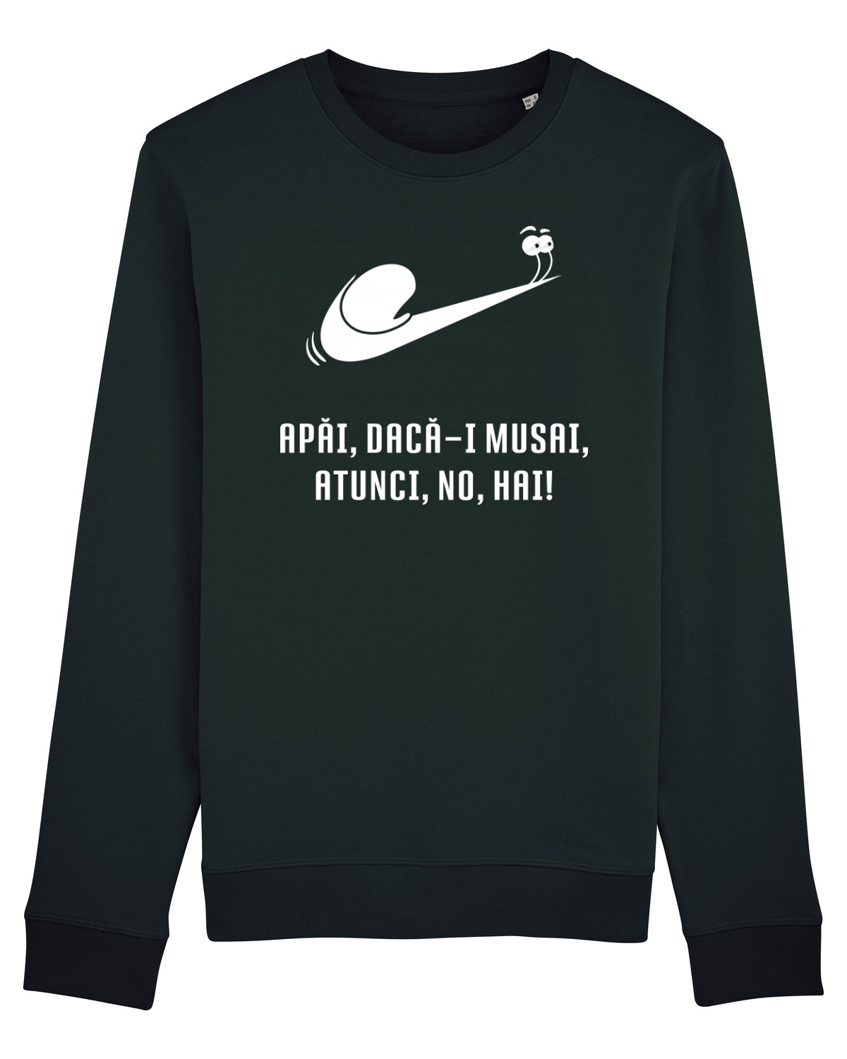 Bluză mânecă lungă Unisex Rise Black