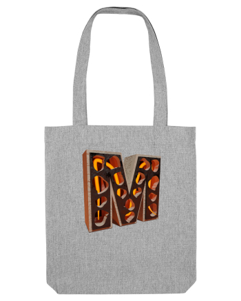 Litera M - 3D Heather Grey