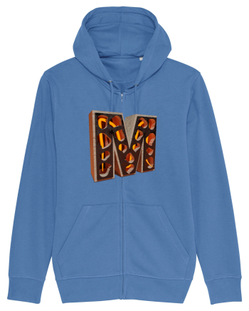 Litera M - 3D Bright Blue