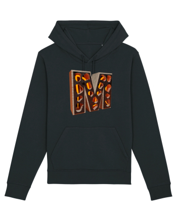 Litera M - 3D Black