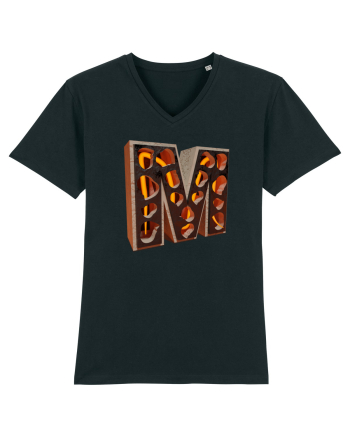 Litera M - 3D Black