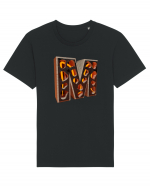 Litera M - 3D Tricou mânecă scurtă Unisex Rocker