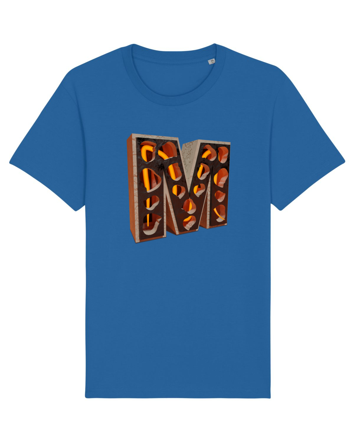 Tricou mânecă scurtă Unisex Rocker Royal Blue