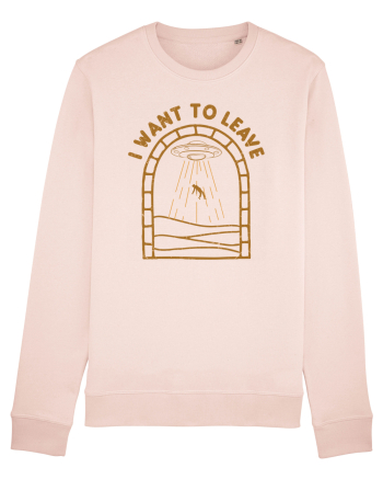 I Want To Leave Alien Lover Ufo's Day Candy Pink