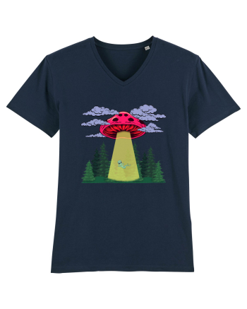 Mushroom Alien Psychedelic Space Ufo French Navy