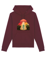 Psychedelic Mushroom Trippy Alien Hanorac Unisex Drummer